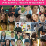 A vibrant collage featuring scenes from various popular romantic comedy K-dramas, highlighting the best romantic comedy K-drama list for binge-watching.